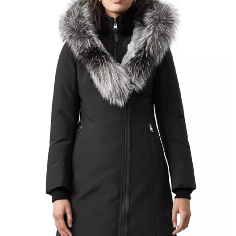Mackage Trish Fur-Trim 
Down Coat